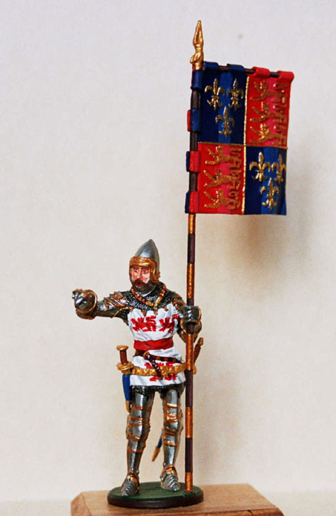 Фигурки: Английский рыцарь со знаменем, фото #4