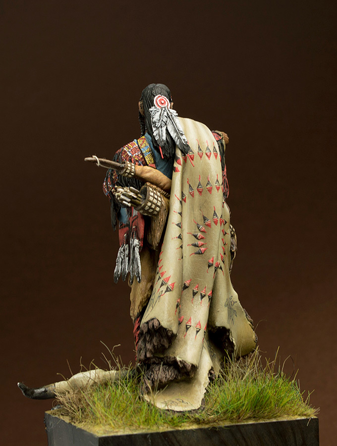 Figures: Sioux warrior, photo #5
