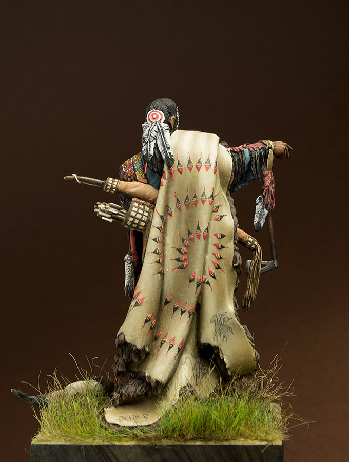 Figures: Sioux warrior, photo #6