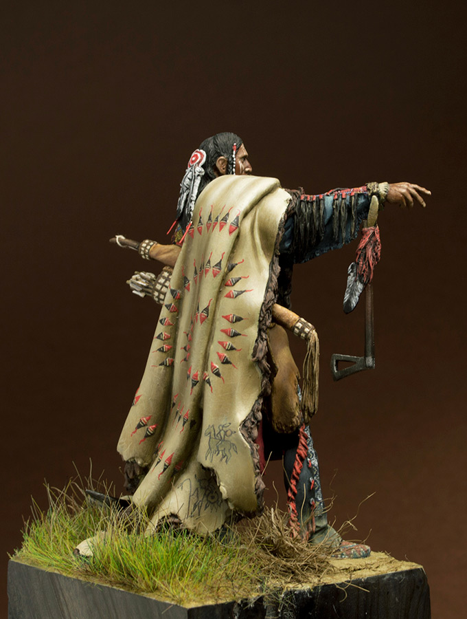 Figures: Sioux warrior, photo #7