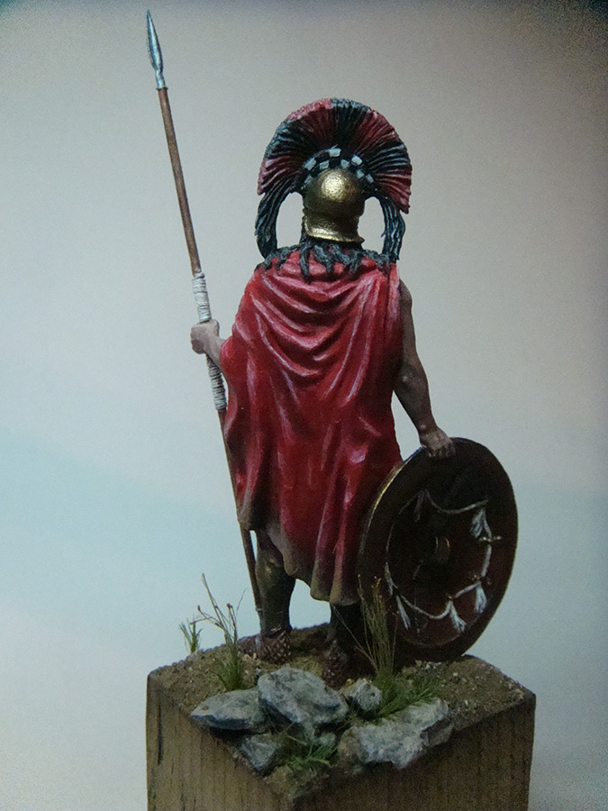 Figures: Spartan warlord, V B.C., photo #2