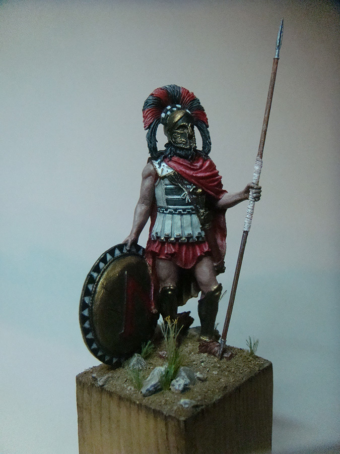 Figures: Spartan warlord, V B.C., photo #3