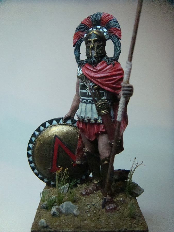 Figures: Spartan warlord, V B.C., photo #6