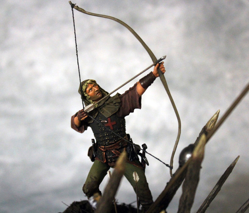 Figures: English archer, Agincourt, 1415, photo #1