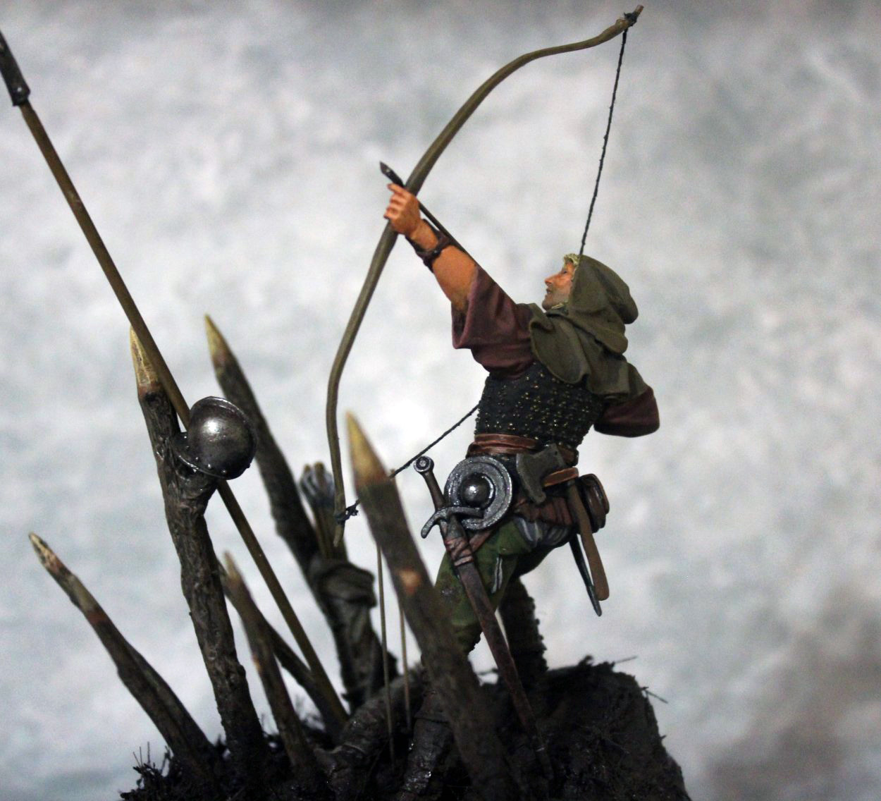 Figures: English archer, Agincourt, 1415, photo #2