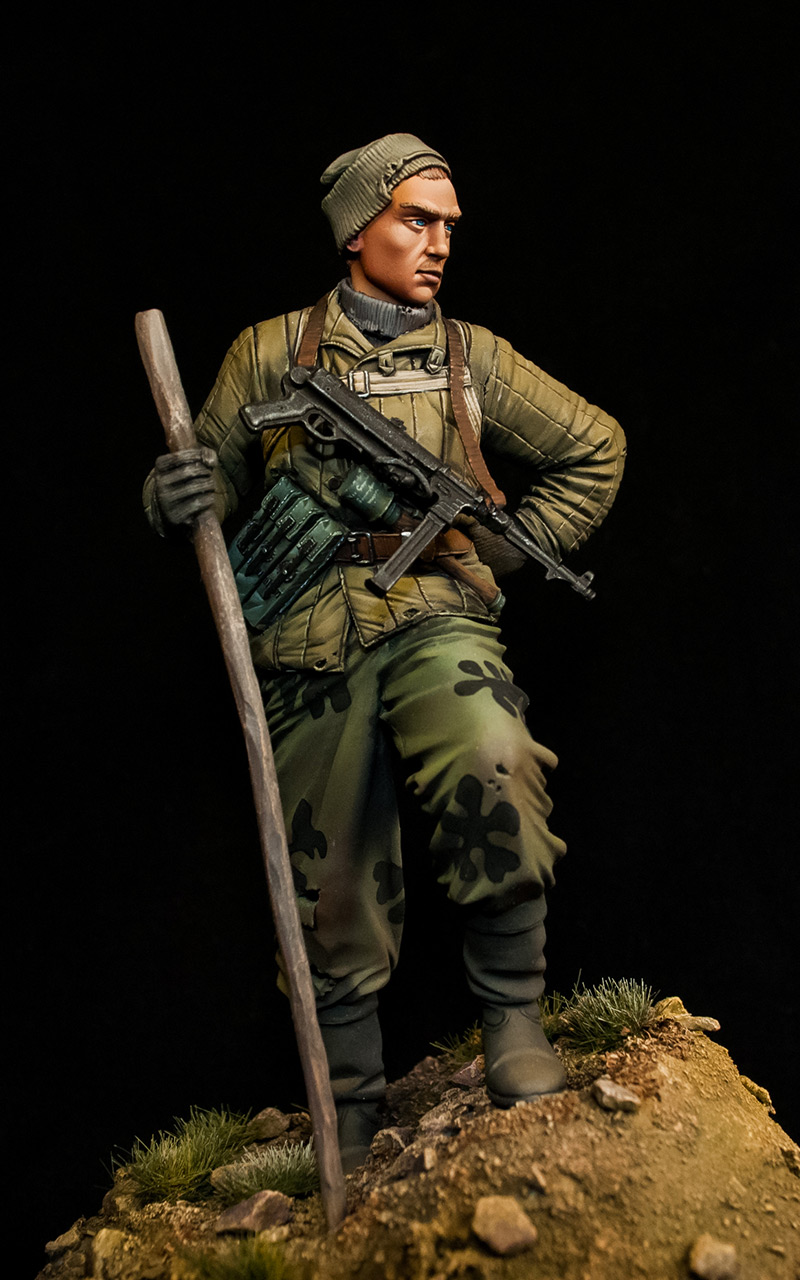 Figures: Soviet scout, WWII, photo #1