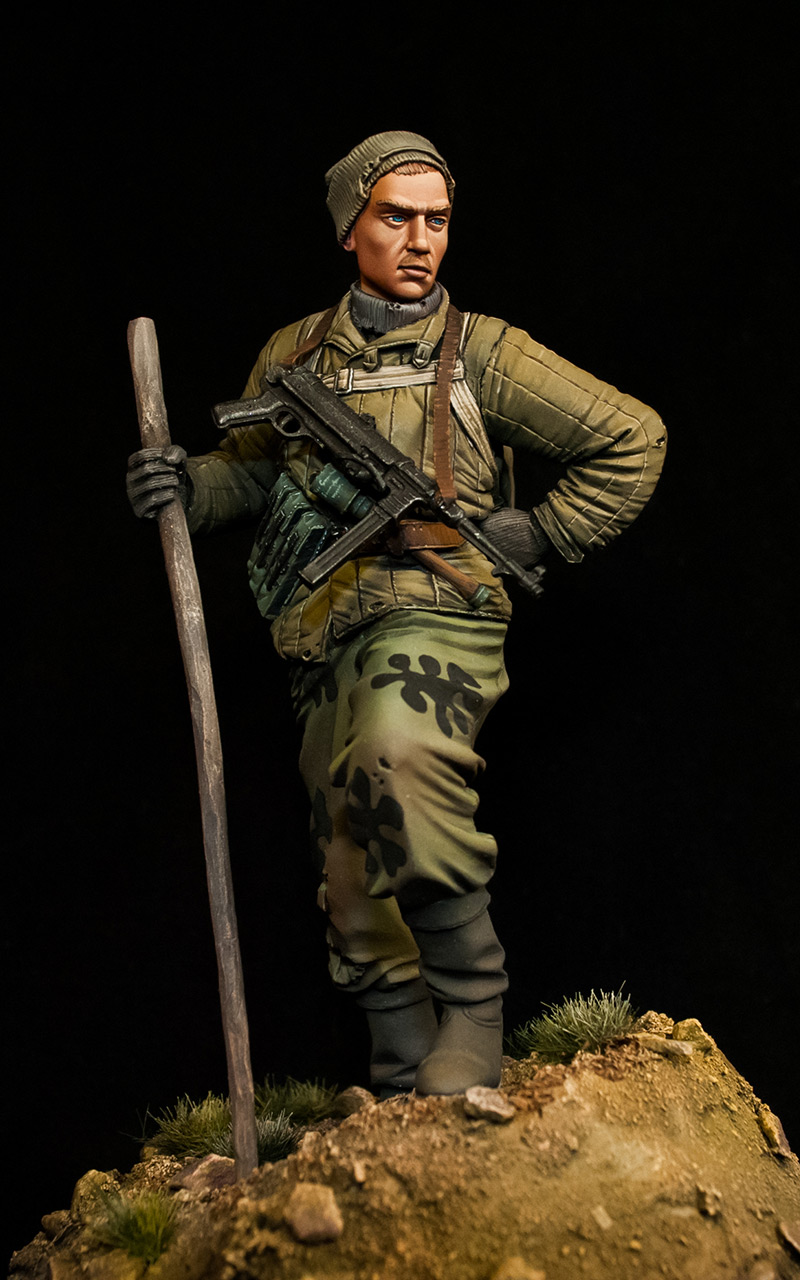 Figures: Soviet scout, WWII, photo #2