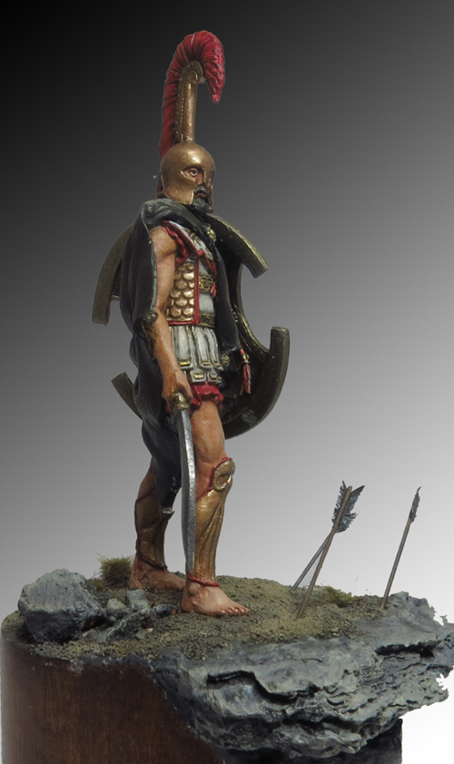 Figures: Thespian hoplite, 480 B.C., photo #5