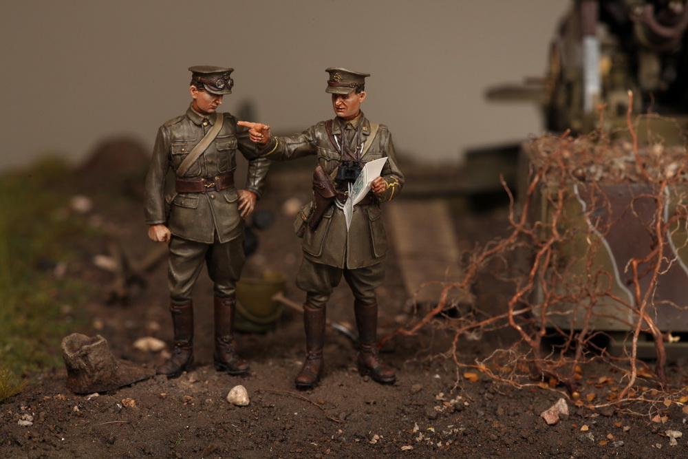 Dioramas and Vignettes: British 9.2 inch mortar at firing position, photo #18