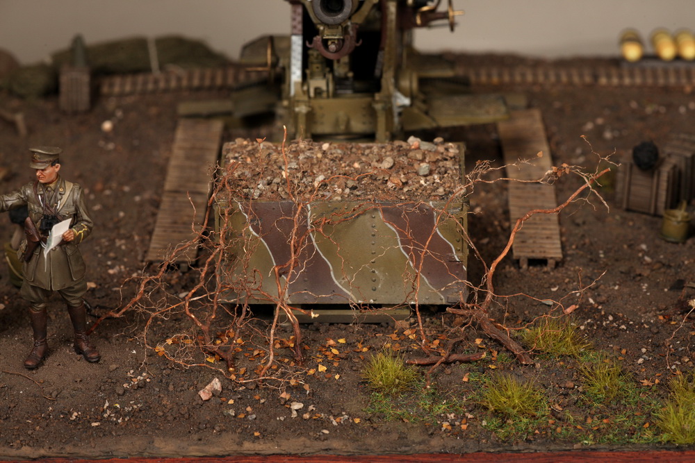 Dioramas and Vignettes: British 9.2 inch mortar at firing position, photo #19