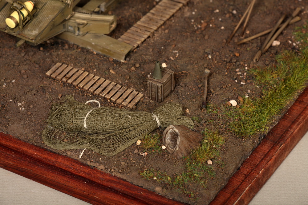Dioramas and Vignettes: British 9.2 inch mortar at firing position, photo #26