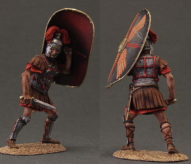 Figures: Centurion, battle of Munda, 45 B.C.