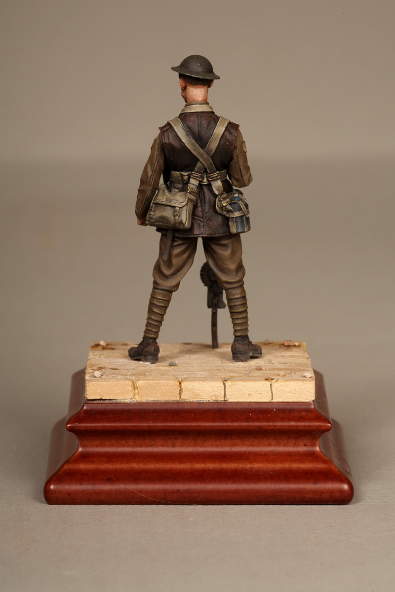 Figures: British machine gunner, WWI, photo #6
