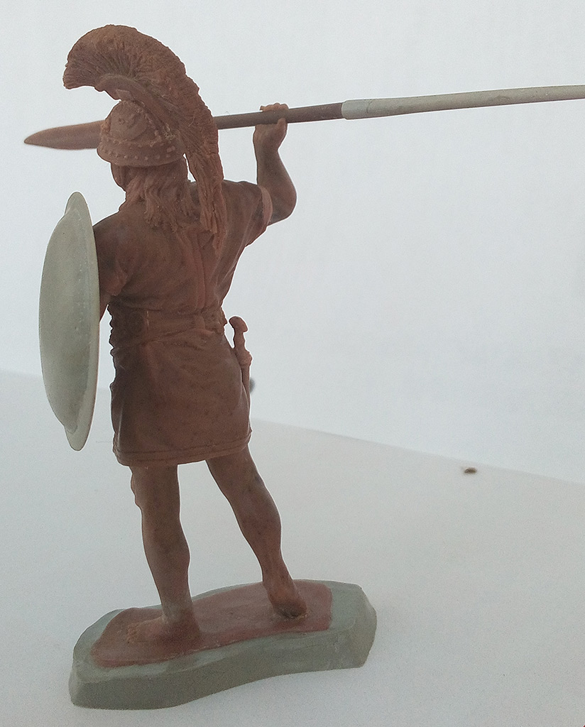 Sculpture: Roman-etruscan warrior, 600 B.C., photo #3
