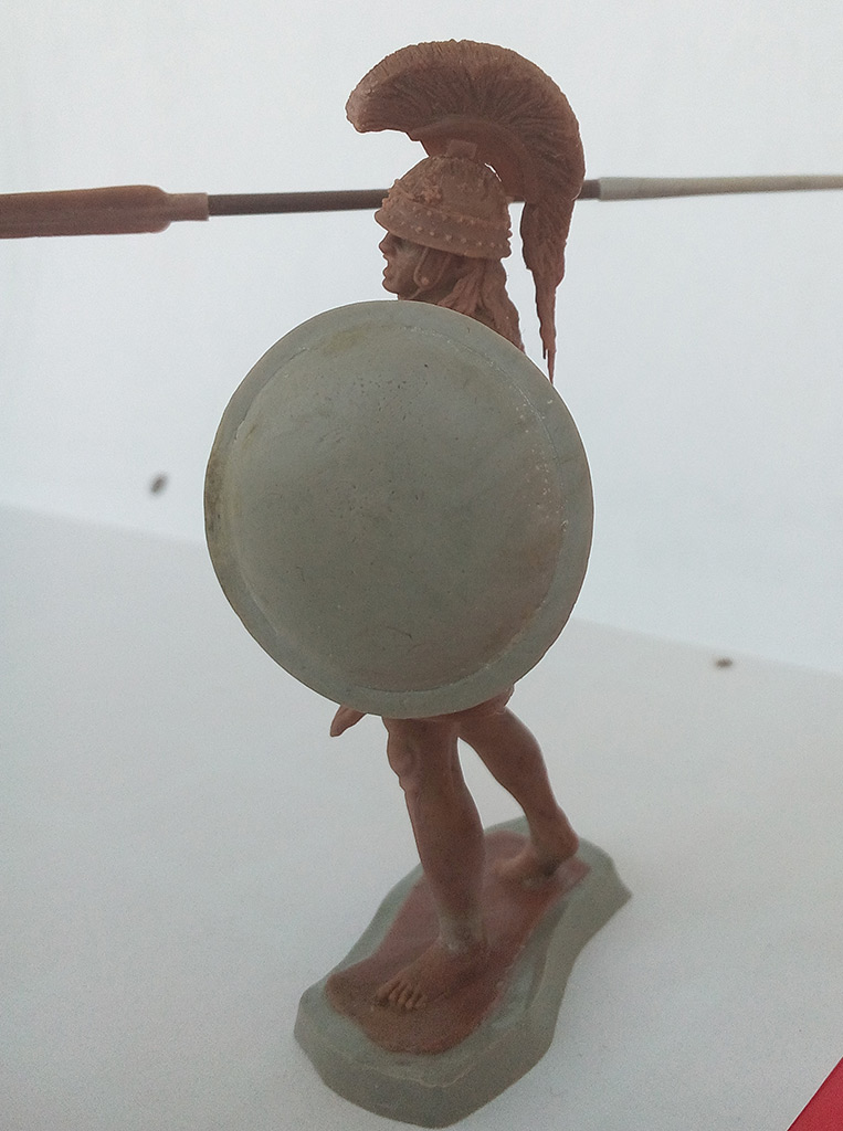 Sculpture: Roman-etruscan warrior, 600 B.C., photo #4