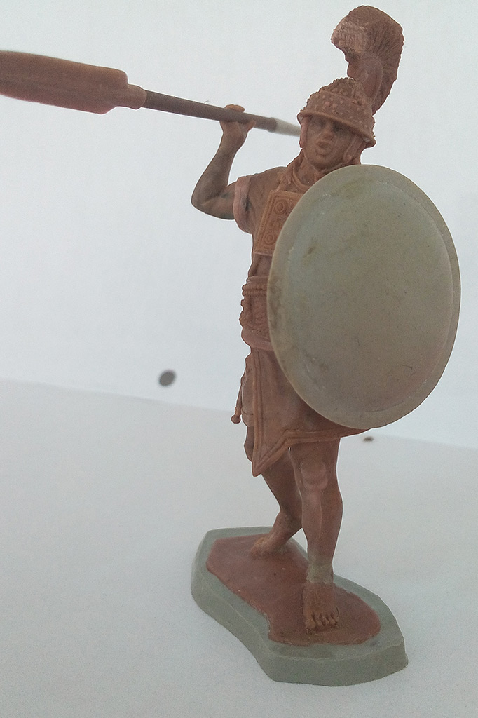 Sculpture: Roman-etruscan warrior, 600 B.C., photo #5