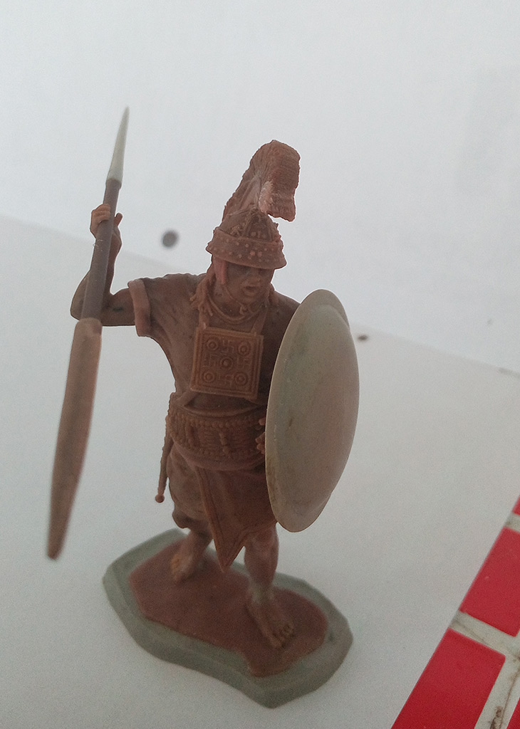 Sculpture: Roman-etruscan warrior, 600 B.C., photo #6