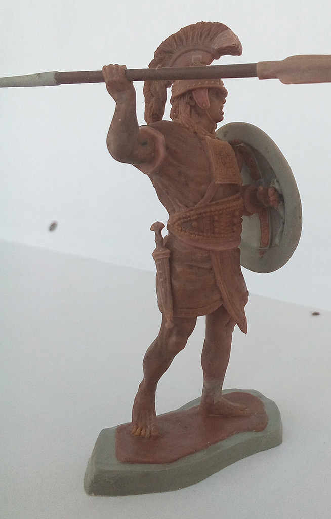 Sculpture: Roman-etruscan warrior, 600 B.C., photo #7