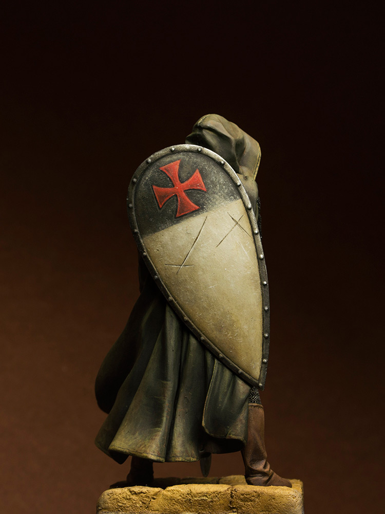Figures: Templars sergeant, XIII cent., photo #4