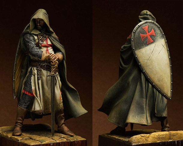 Figures: Templars sergeant, XIII cent.
