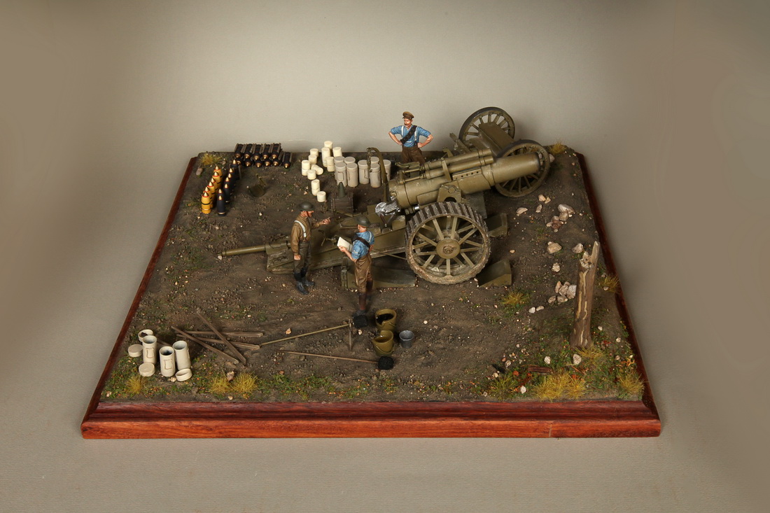 Dioramas and Vignettes: 8-inch heavy gun Mk II , photo #1