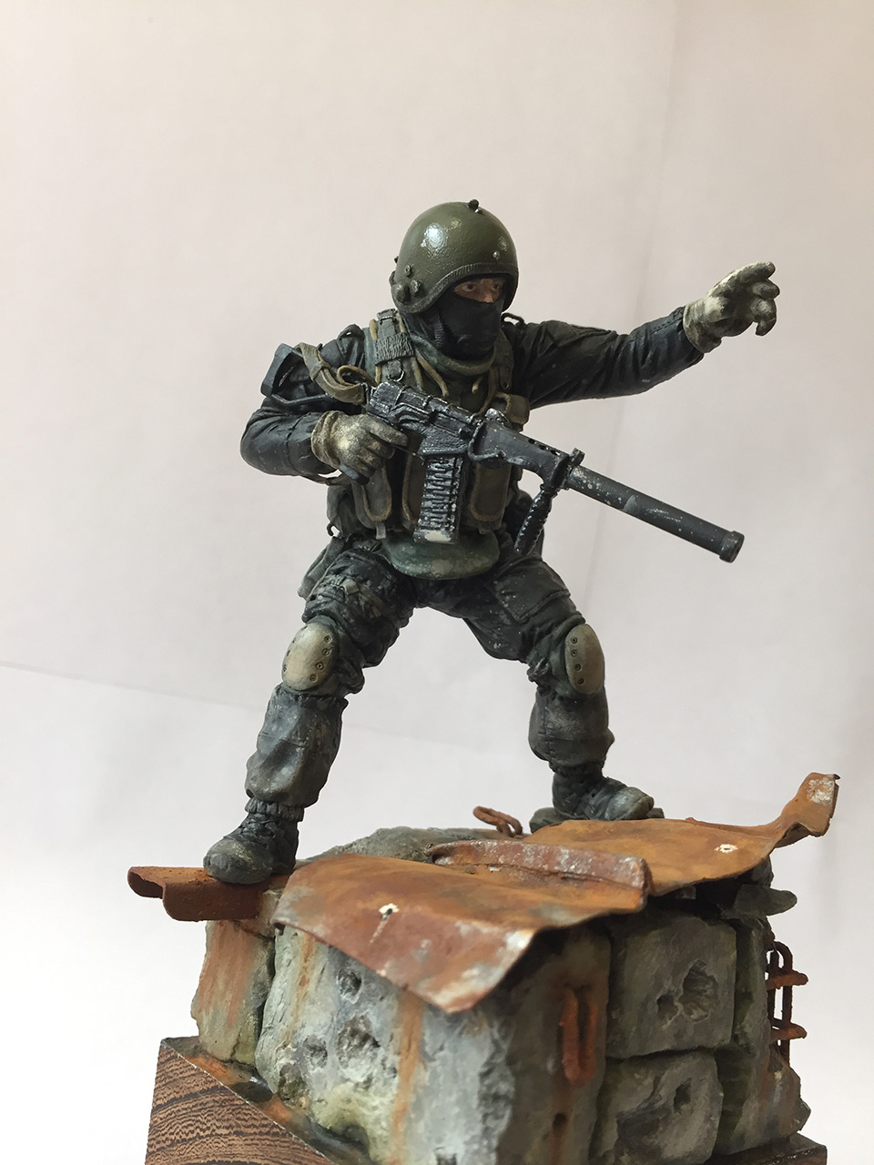 Sculpture: Russian special forces trooper, photo #1