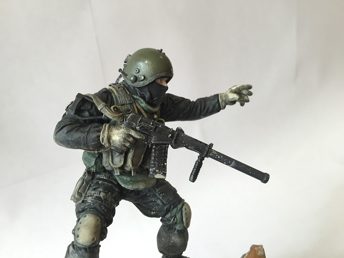 Sculpture: Russian special forces trooper, photo #11
