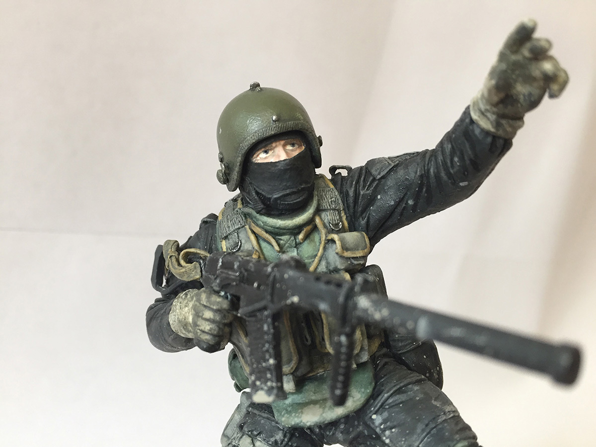 Sculpture: Russian special forces trooper, photo #12