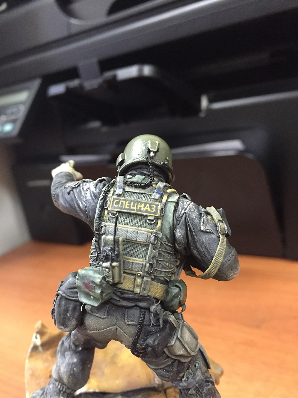 Sculpture: Russian special forces trooper, photo #14