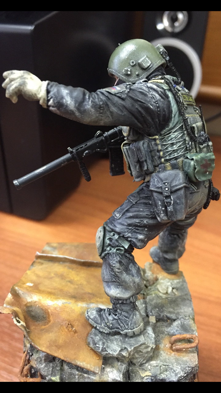 Sculpture: Russian special forces trooper, photo #15
