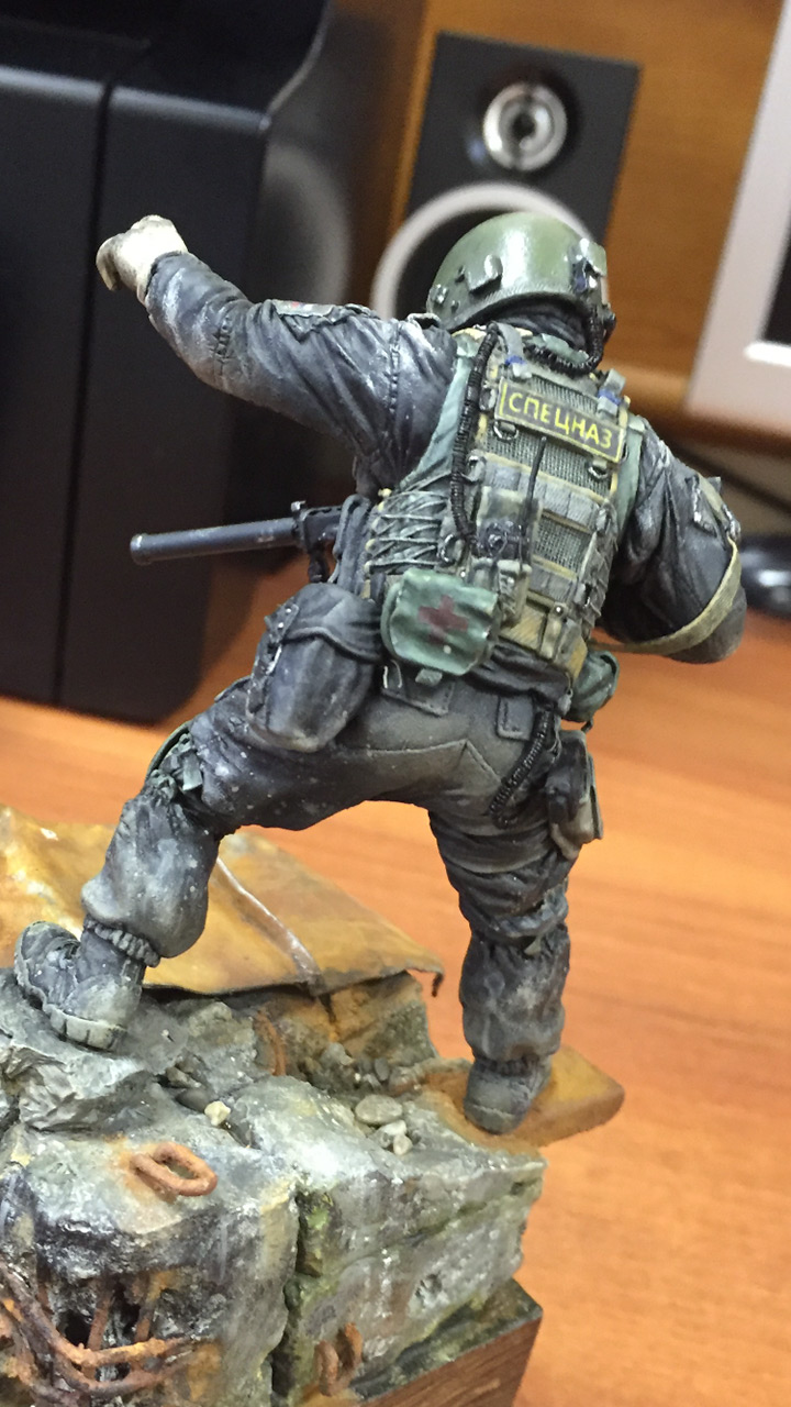 Sculpture: Russian special forces trooper, photo #17