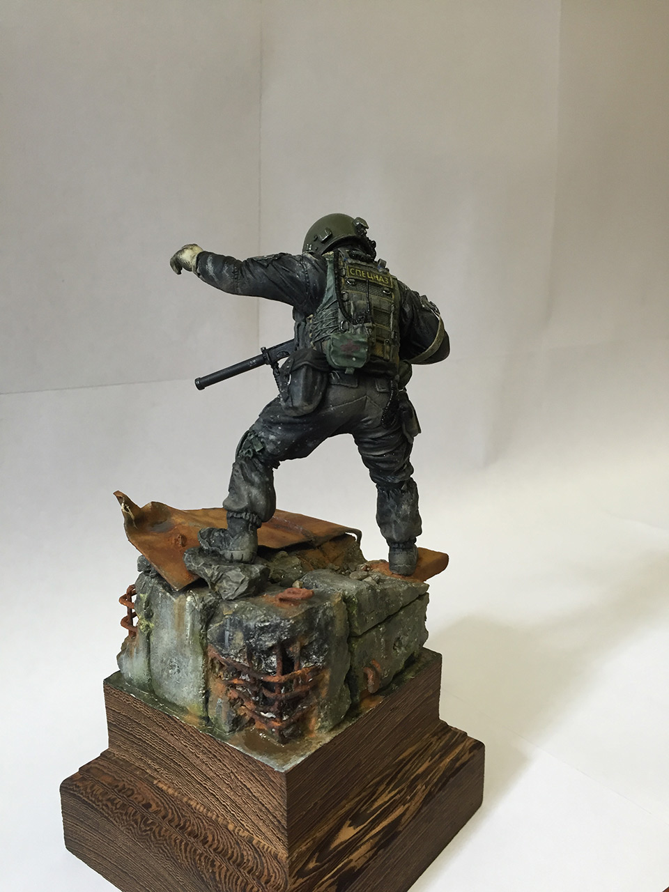 Sculpture: Russian special forces trooper, photo #3