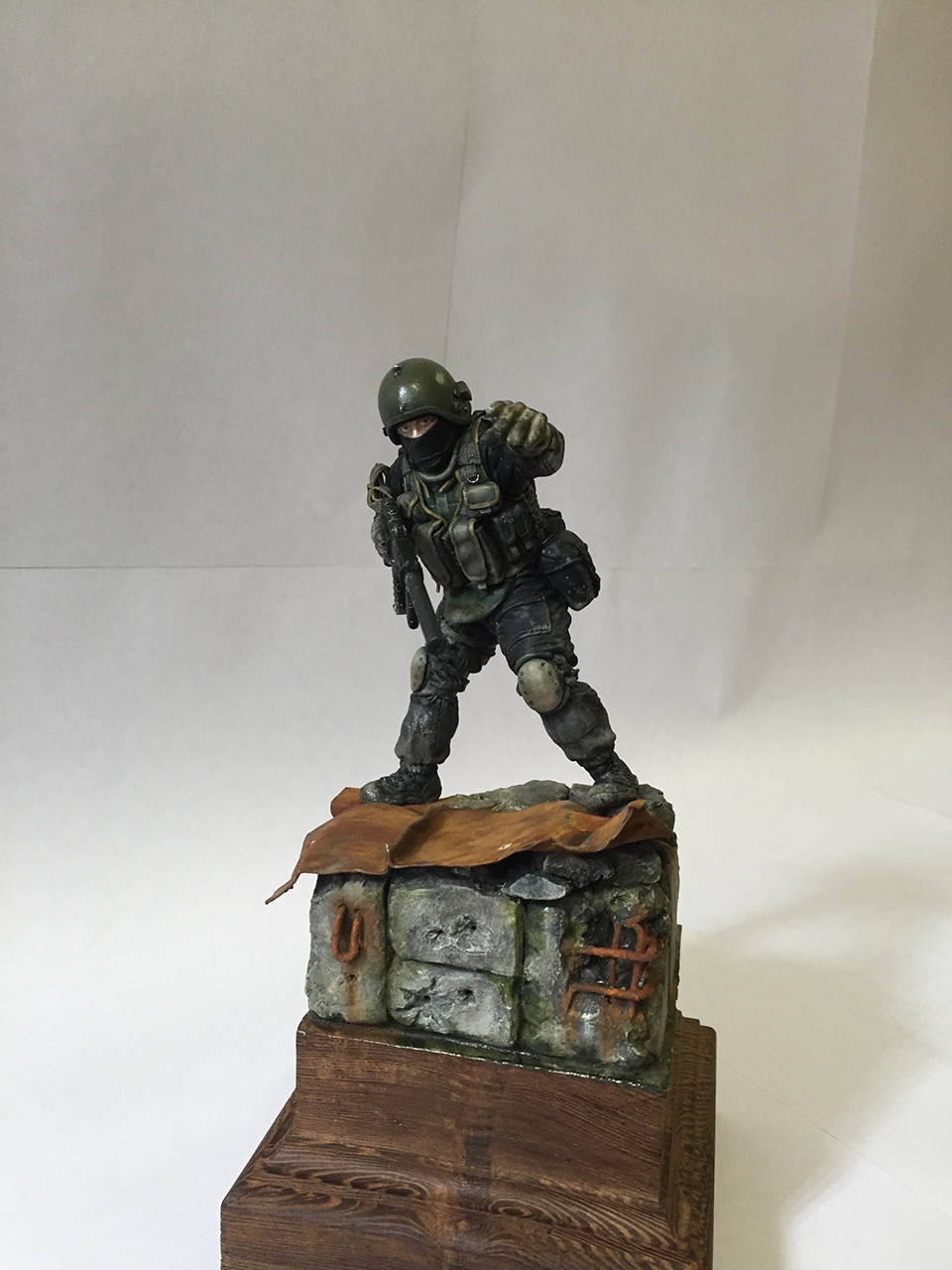 Sculpture: Russian special forces trooper, photo #5