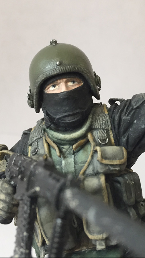 Sculpture: Russian special forces trooper, photo #9