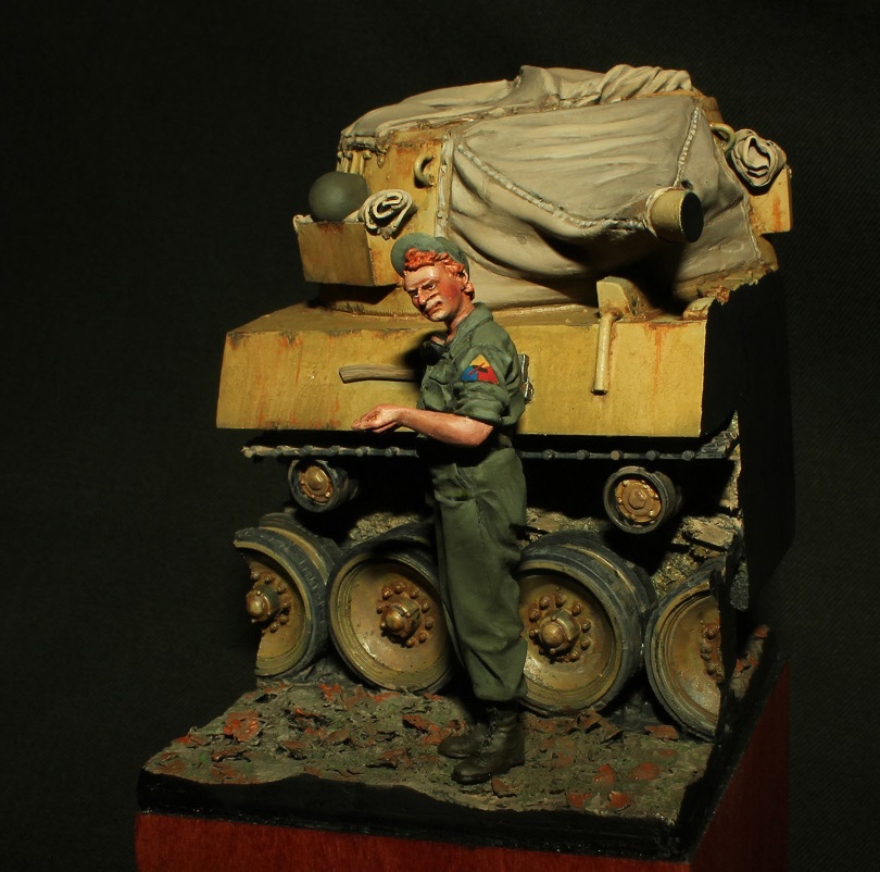 Dioramas and Vignettes: Tank crewman, photo #1