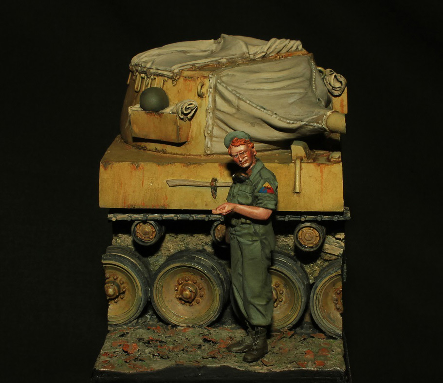 Dioramas and Vignettes: Tank crewman, photo #3