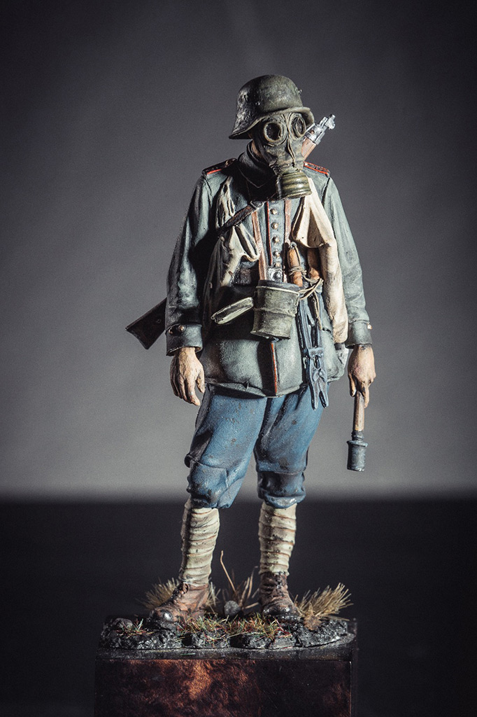 Figures: German stormtrooper, 1917, photo #10