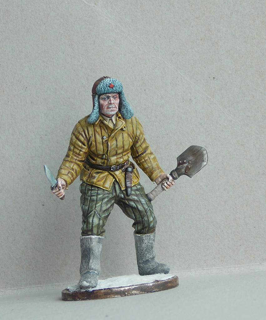 Figures: Red army soldier, 1941-43, photo #2