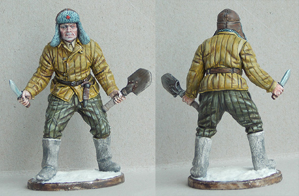 Figures: Red army soldier, 1941-43