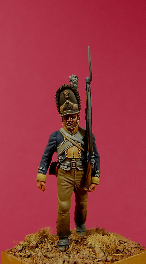 Figures: Grenadier of 10th regt. &laquo;Wedel&raquo;, Prussia, 1806, photo #1