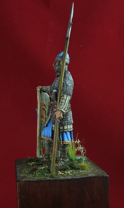 Фигурки: Норманнский рыцарь Гуго де Гранмесниль. Хастингс, 14.10.1066, фото #3
