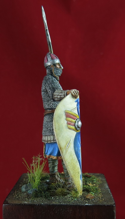 Figures: Norman knight Hugh de Grandmesnil. Hastings 1066, photo #8