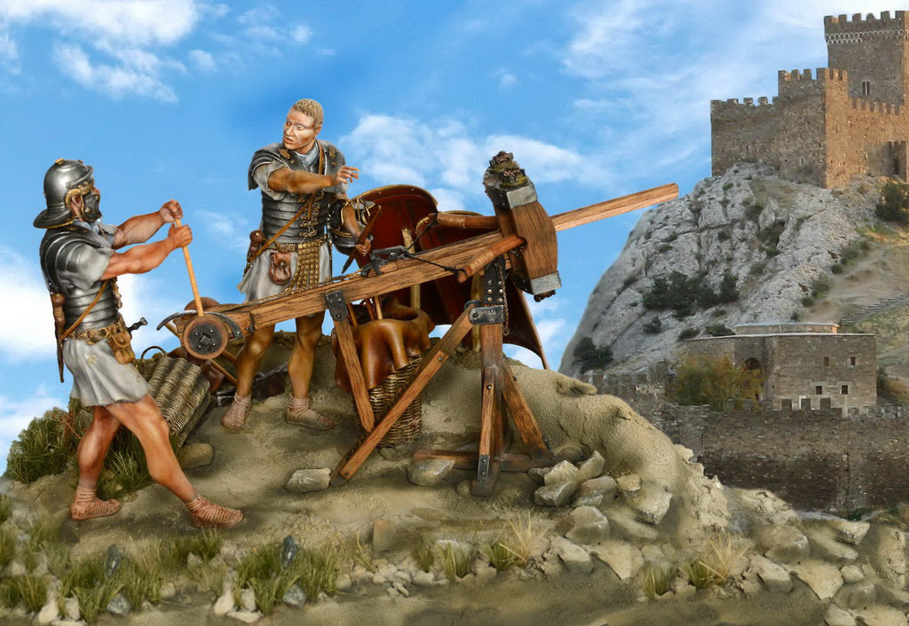 Диорамы и виньетки: Римские артиллеристы, фото #2