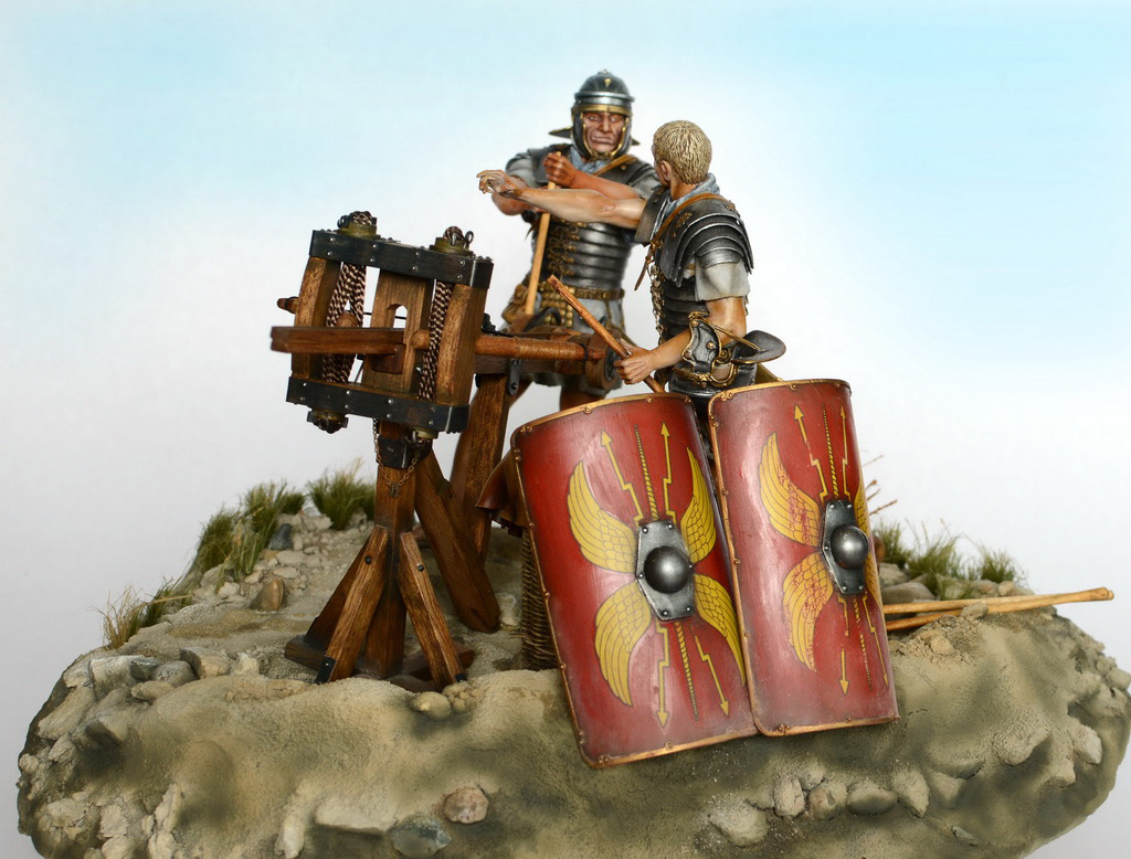 Диорамы и виньетки: Римские артиллеристы, фото #6