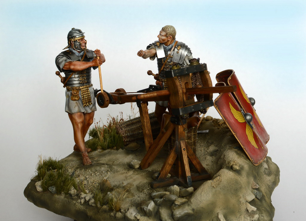 Диорамы и виньетки: Римские артиллеристы, фото #7