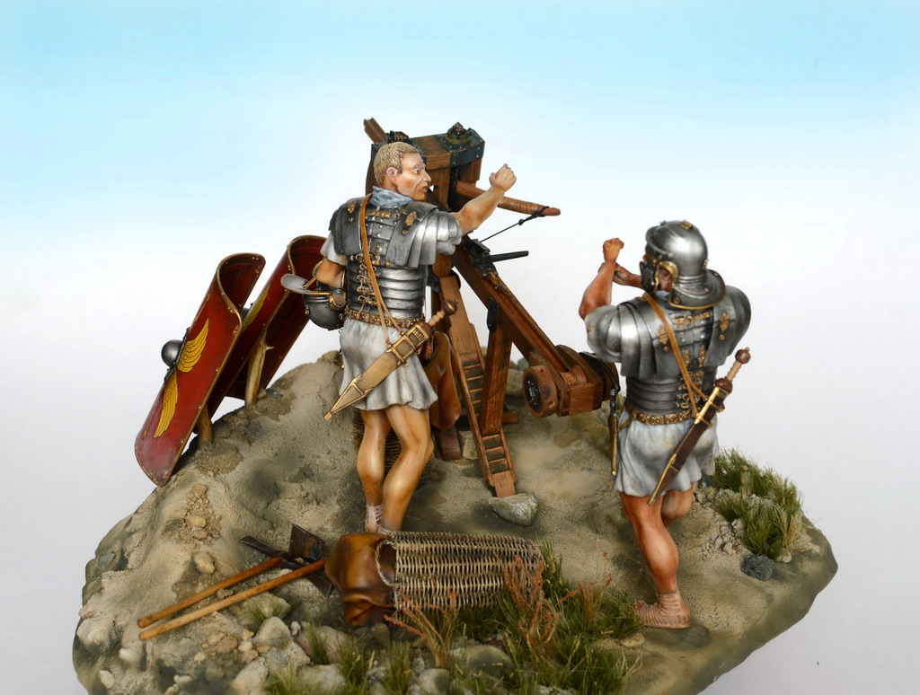 Dioramas and Vignettes: Roman catault crew, photo #9