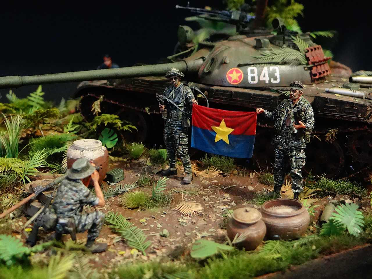 Диорамы и виньетки: Т-54. Вьетнам, фото #1
