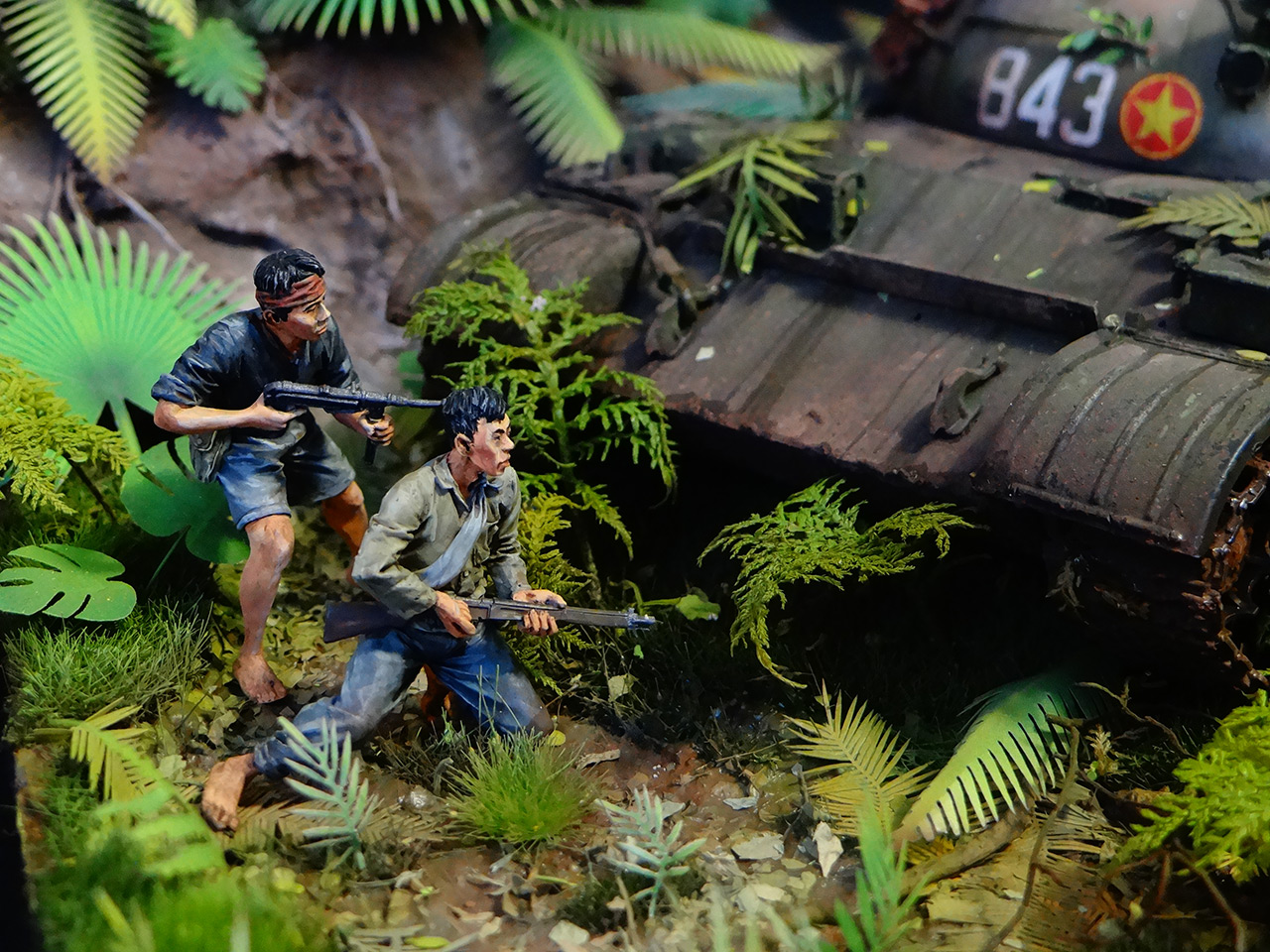 Dioramas and Vignettes: T-54.Vietnam, photo #12