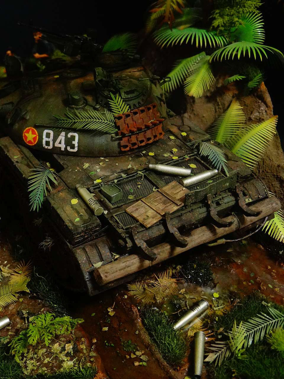 Dioramas and Vignettes: T-54.Vietnam, photo #4