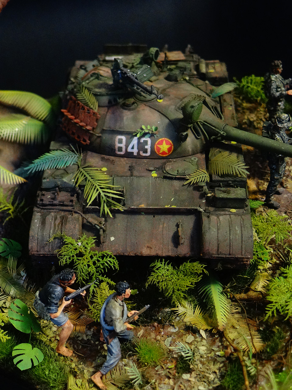 Диорамы и виньетки: Т-54. Вьетнам, фото #6
